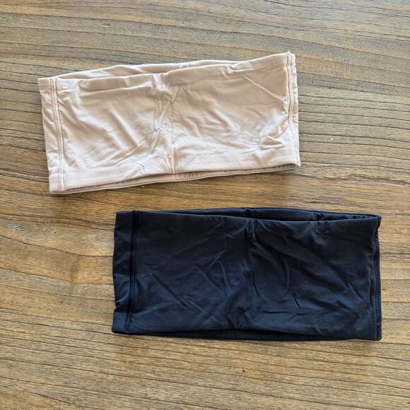 SKIMS White and Black Bandeau Bras - Picture 4 of 4